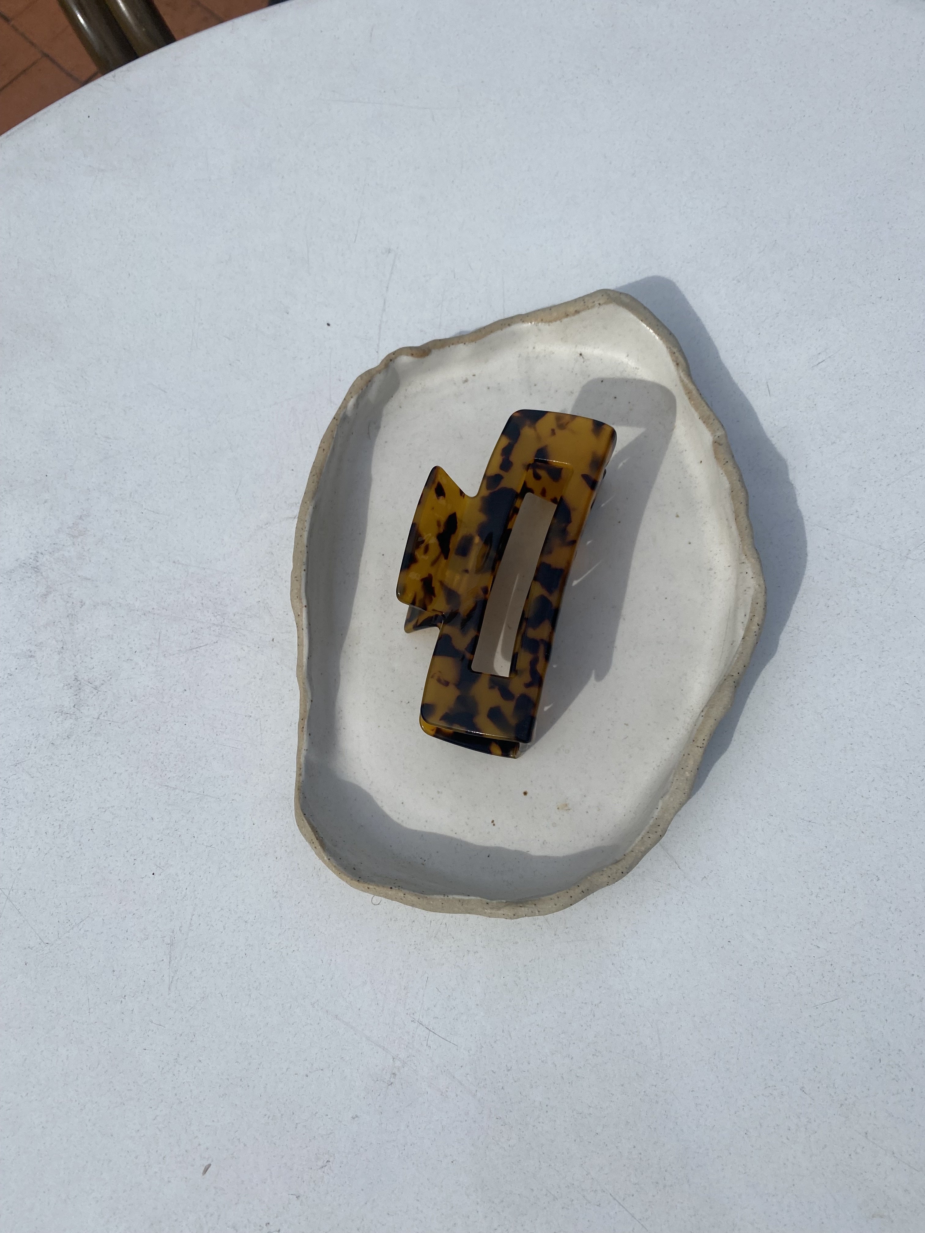 Hair Clip - Dark Tortoise