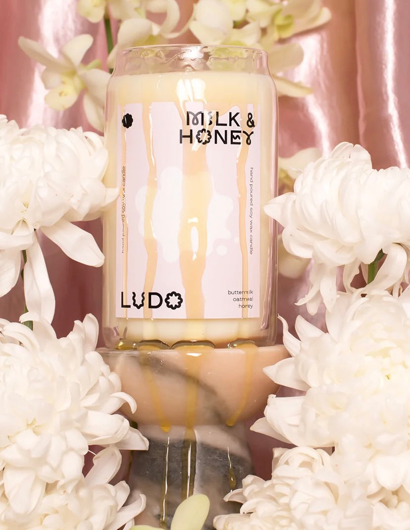 Ludo Candle - Milk and Honey