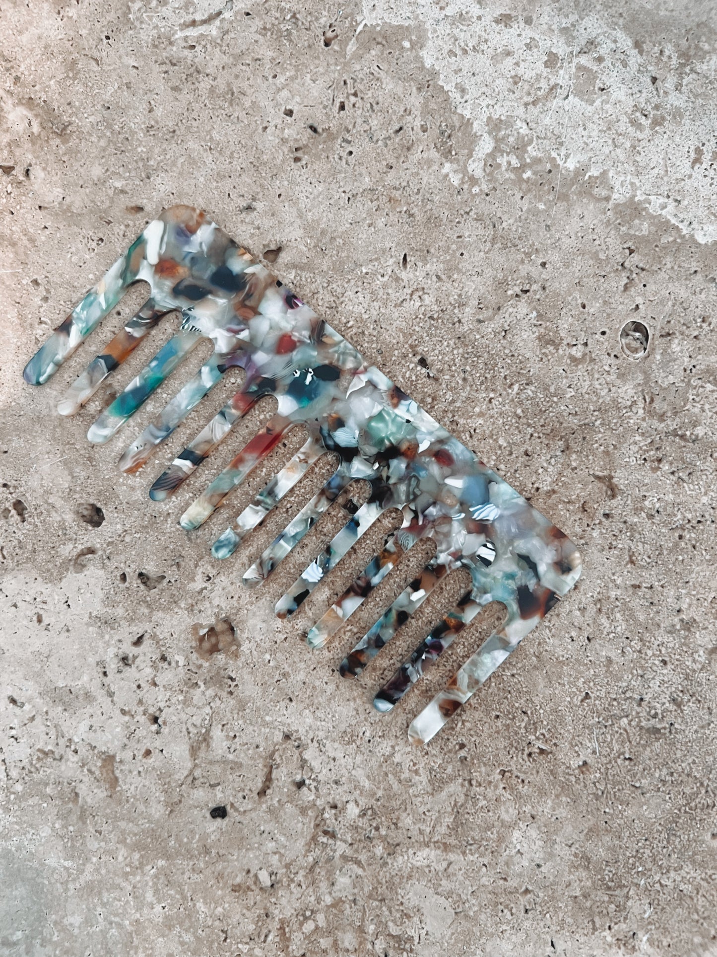 Hair Comb - Confetti