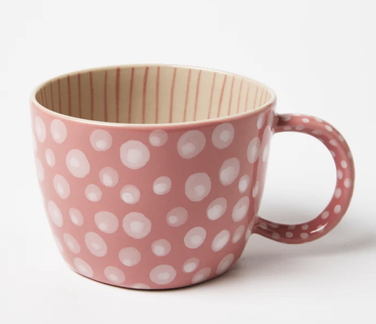 Chino Mug Pink Dot