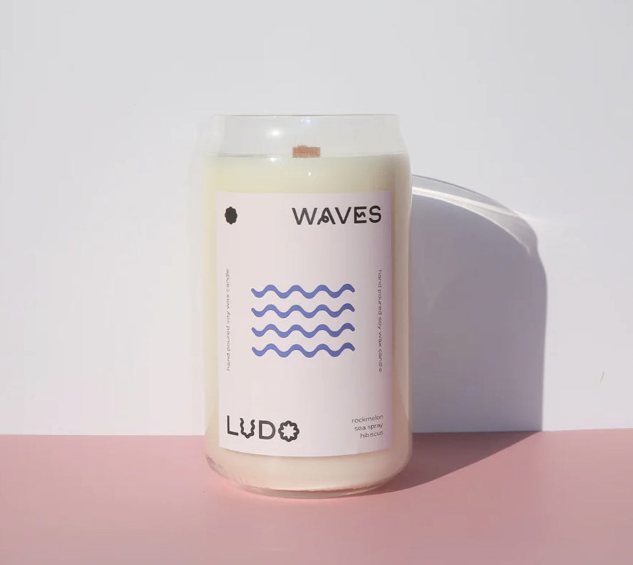 Ludo Candle - Waves