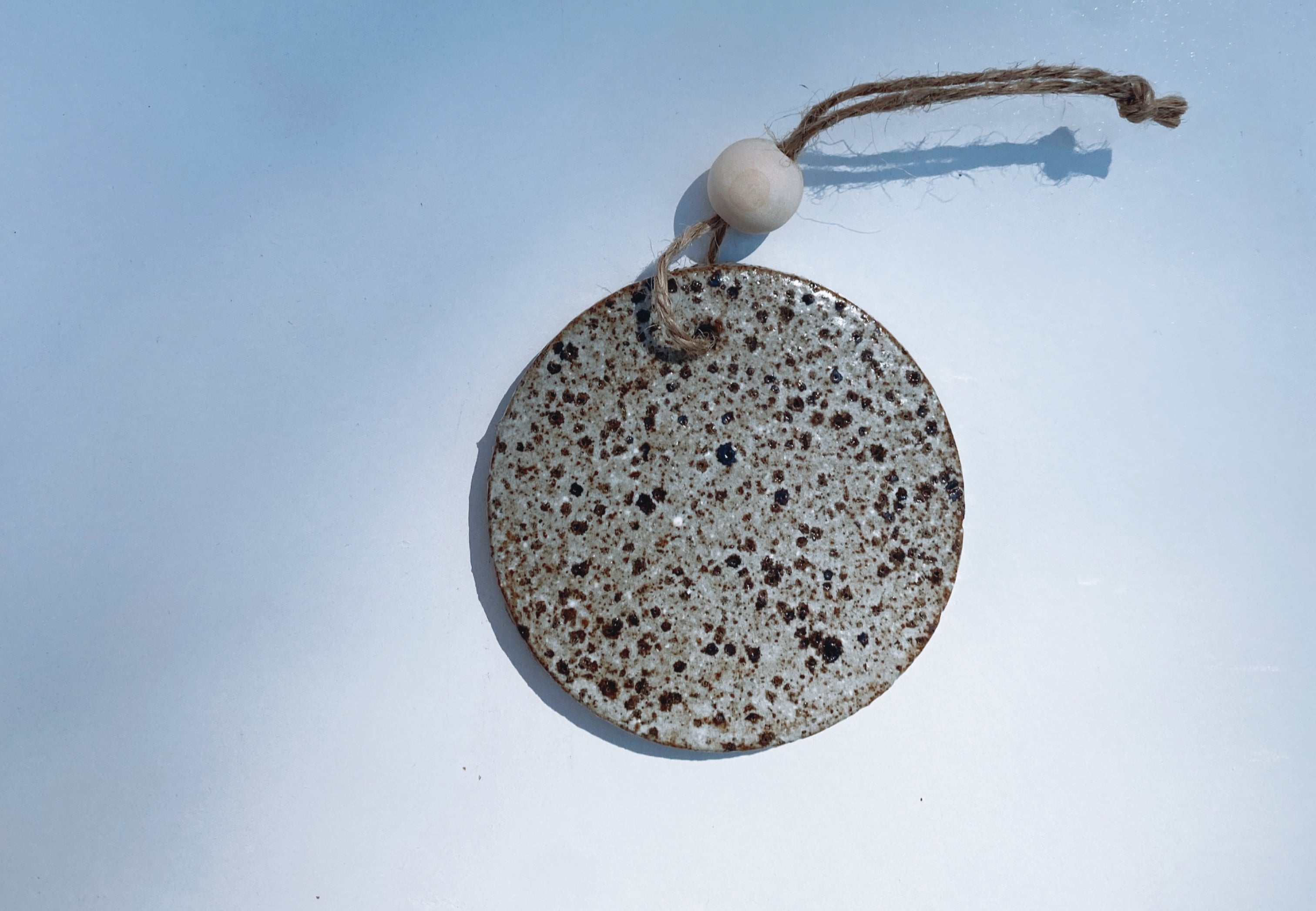 Christmas Ornament - Circle Speckled